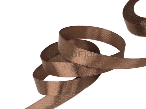 Лента атласная 2,5cm*20м - 079 - какао 