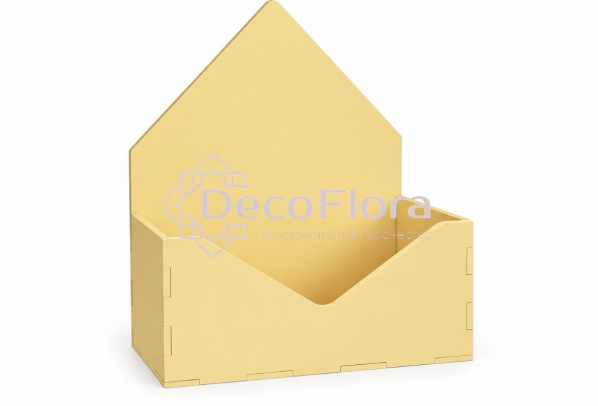 Кашпо КОНВЕРТ персиковое 20*8*26см