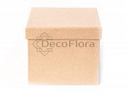 Коробка из набора из картона квадратная 18*18*14см 